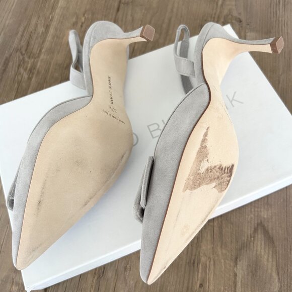Manolo Blahnik 'Maysli' slingback pumps - Picture 8 of 8